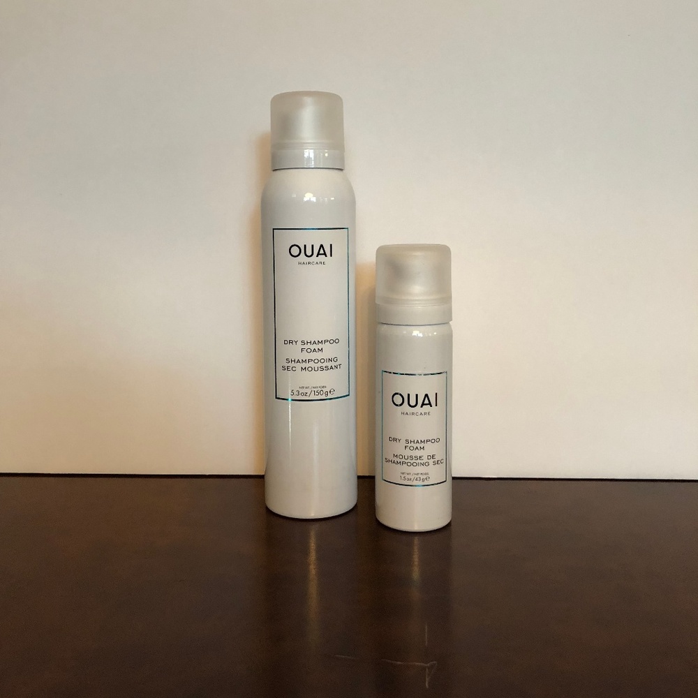Ouai Dry Shampoo Foam, Full-size and Mini